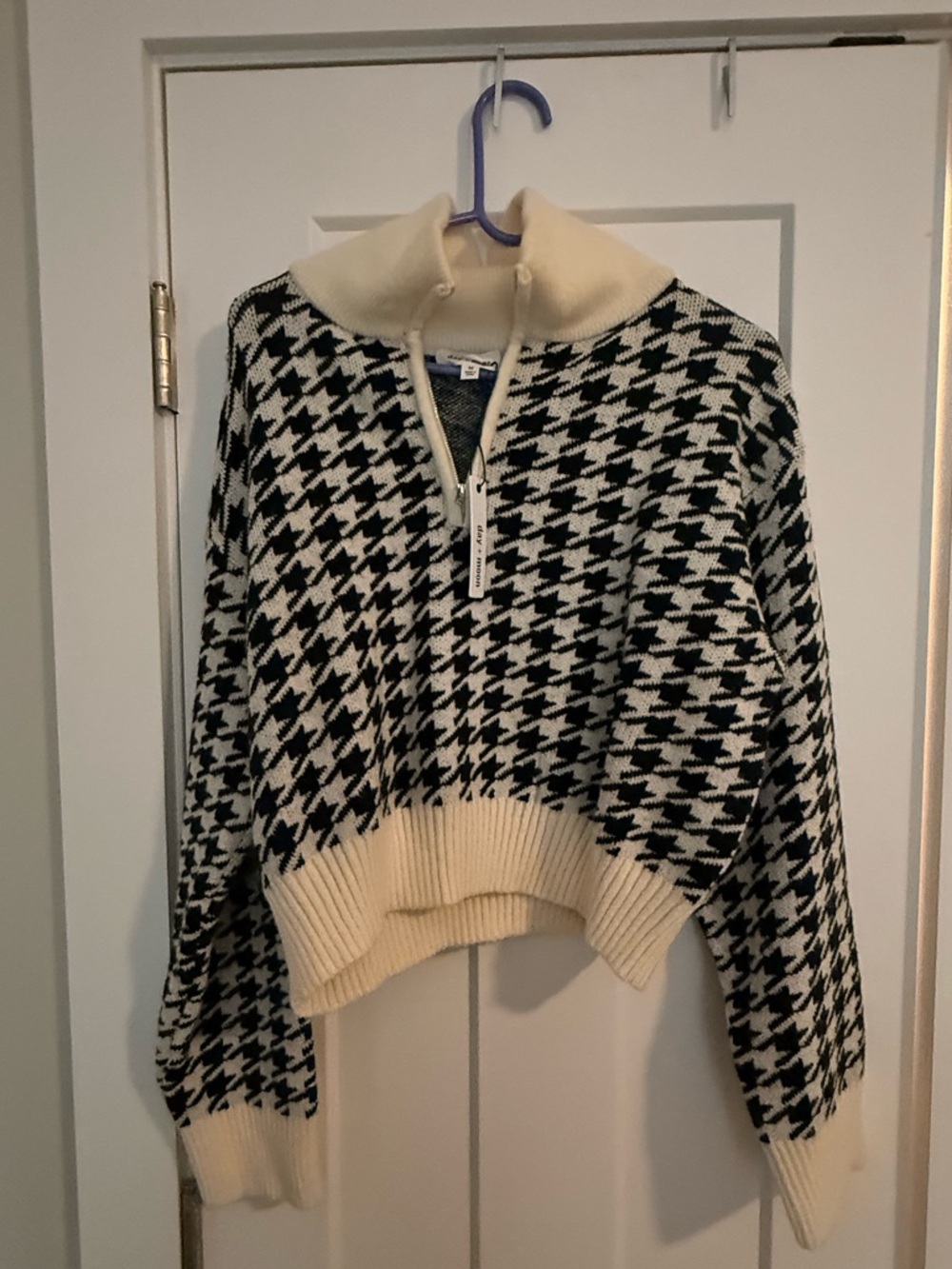 Black and White Sweater